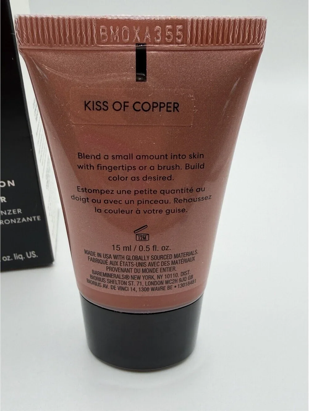 bareMinerals Complexion Rescue Bronzer Kiss Of Copper 0.5 oz New In Box